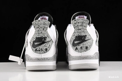 4 “WHITE JORDAN CEMENT” 840606-192 OG AIR 0720